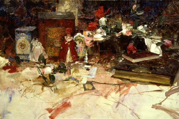 Richard Schmid RUSSIAN DOLL  oil 20 x 30