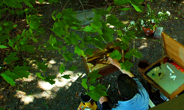 Richard painting